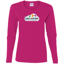 G540L Gildan Ladies' Cotton LS T-Shirt